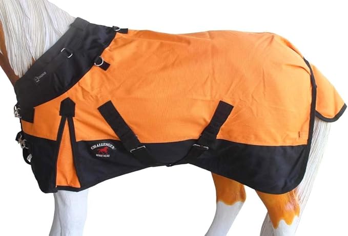50" 1200D Foal Turnout Waterproof Fleece Lined Medium Winter Blanket 519LG08