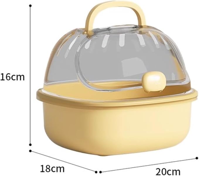 Birdcage Parrot Take-Out Cage Bird Special Portable Bird Cage Small Bird Bag Hand-held Mini Bird Cage(Pink)