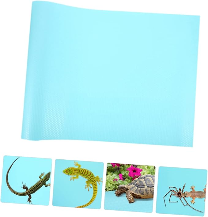 Large Reptile Carpet Substrate for Bearded Dragon Leopard Gecko Snake and Turtle Non-Adhesive Terrarium Mat for Reptile Cage Accessories