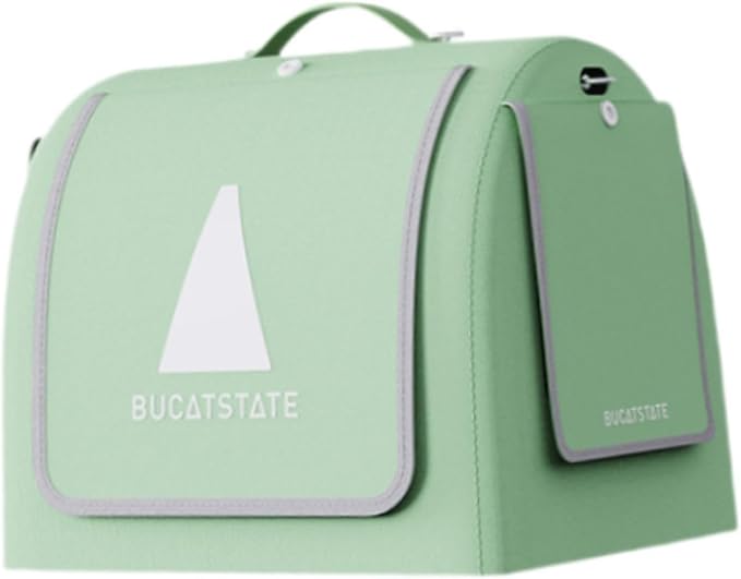 Portable Bird Transporter with Convenient Carrying Straps, Green