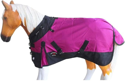 56" 1200D Foal Turnout Waterproof Fleece Lined Medium Winter Blanket 519LG02