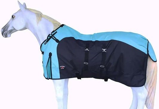 70" 1200D Turnout Waterproof Rain Horse Sheet Light Winter Blanket 387B