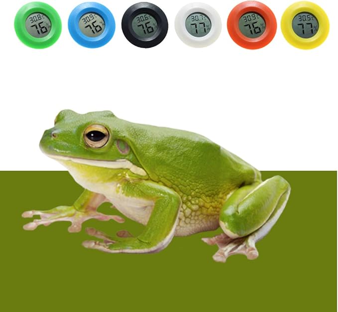POPETPOP Digital Rv Pet Temperature Monitor Hygrometer Celsius Display Brooder Thermometer Bedroom Aquarium Thermostat Home Digital Temperature Humidity Meter
