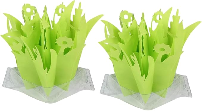 VANZACK 2pcs Reptile Box Humidifier Natural Gasification Non-Electric for Turtles and Other Pets for Home and Office Decor
