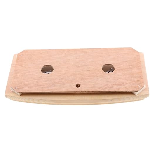 Kisangel Wooden Thermometer Hygrometer Sauna Gauge Celsius Temperature and Humidity