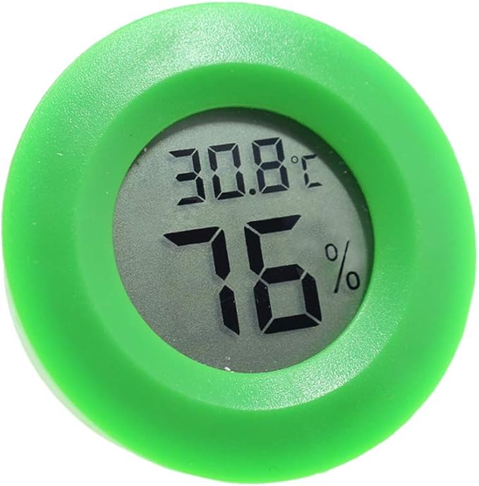 POPETPOP Digital Rv Pet Temperature Monitor Hygrometer Celsius Display Brooder Thermometer Bedroom Aquarium Thermostat Home Digital Temperature Humidity Meter