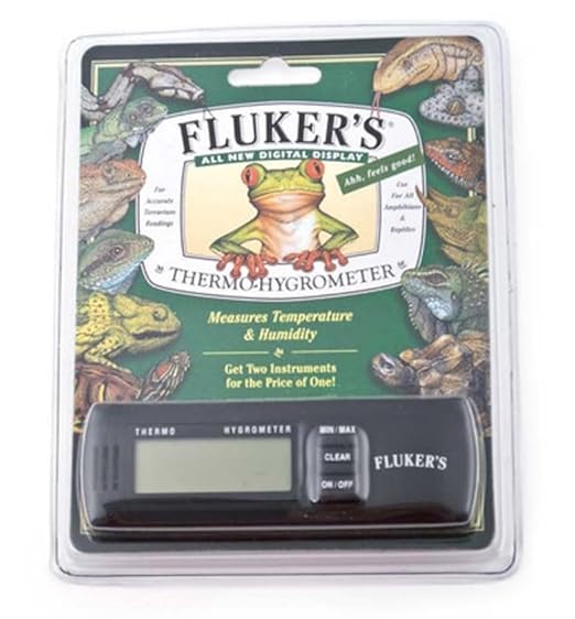 Fluker's Digital Thermo-Hygrometer 1 Pack - Pack of 6
