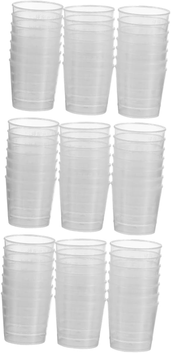 Yardwe 60pcs Reptile Feeder Measuring Cups for Lizards and Geckos Accurate Liquid Measurement for Food and Water Compact and Portable Feeding