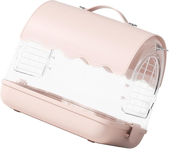 Breeding Travels Bird Carriers Cage Suit Ventilated Acrylic Travels for Outdoor Viewing Comfortable Home Leisures Birdcage