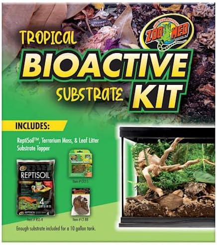 Zoo Med Tropical Bioactive Substrate Kit 10 Gallon