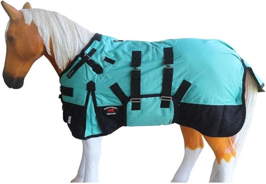 50" 1200D Miniature Weanling Donkey Foal Pony Horse Winter Blanket 51936B