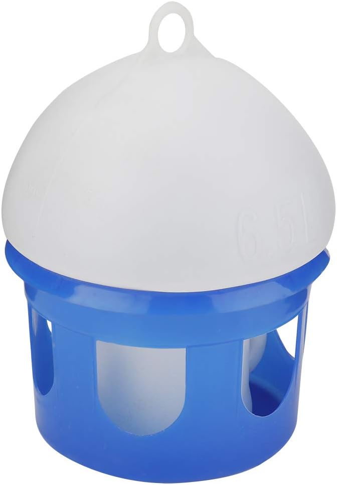 Milltrip Feeder Large Capacity Automatic Bird Feeder Water Dispenser Waterer for Pet Bird Parrots Cage Accessories(6.5L)