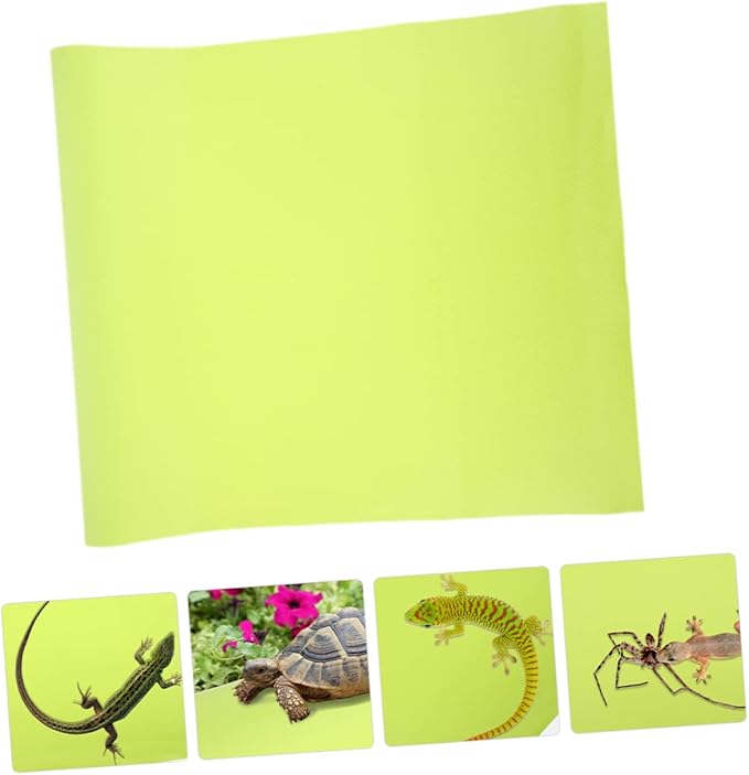 COLLBATH Reptile Enclosure Carpet Eva Material Bedding for Terrarium Leopard Gecko Accessories Lizard Lounger