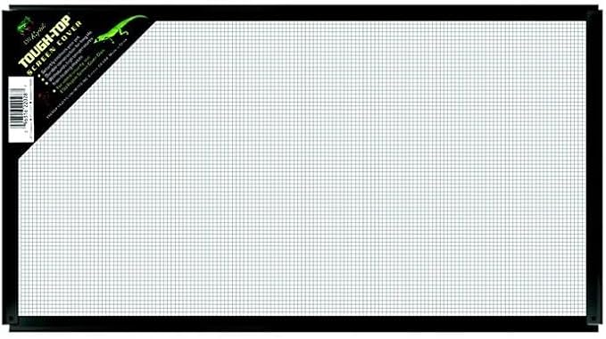 Metal Screen Cover Black 48 X 18
