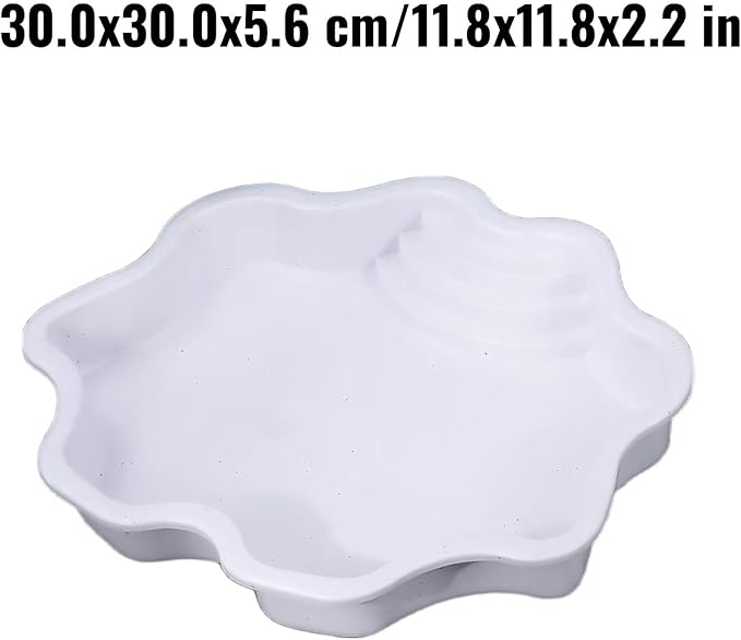 Reptile Bathing Tub with Non-Slip Surface and Entry Ramp for Easy Small Animal Soaking Container