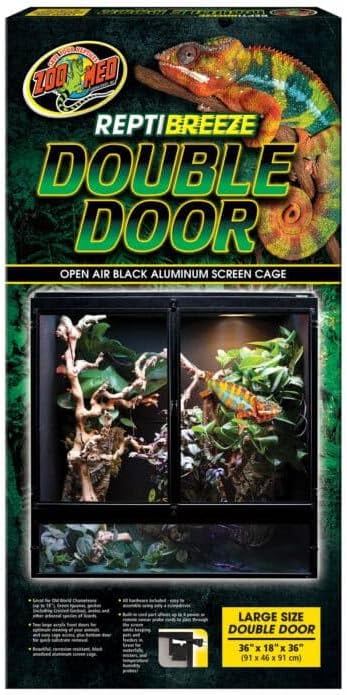 (NT-14) Double Door REPTIBREEZE Screen CAGE