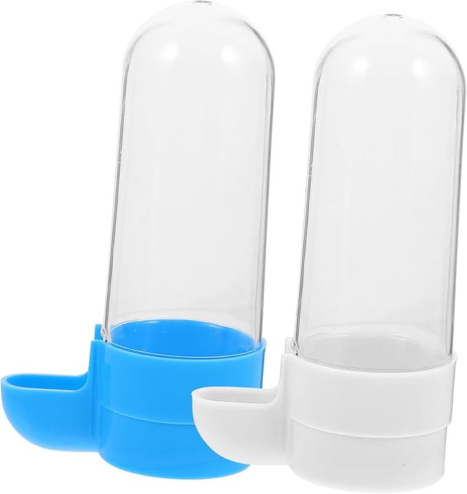 Happyyami 5sets Bird Feeder Water Dispenser Pet Feeder for Outside Birds 2pcs*5 Random Color
