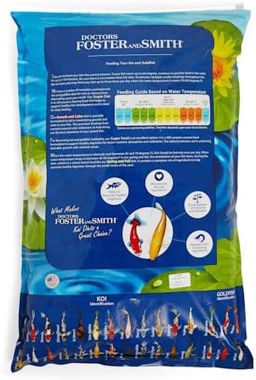 DRS. Foster and Smith Super Food Quality Koi and Goldfish Food, 20 lbs.