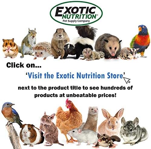 Exotic Nutrition Mealworm Keeper - Healthy Bedding & Feed for Breeding Live Feeder Mealworms… (6 lb)