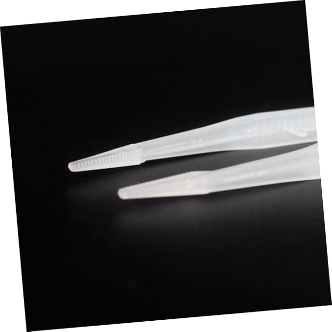 FOMIYES 1pc Luminous Feeding Tweezers for Reptiles Amphibians and Insects Easy to Use for Safe Feeding of Lizards Frogs
