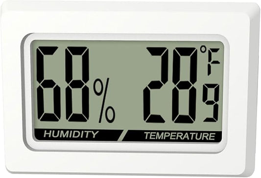 Hygrometer Great for Vivariums and Incubators Featuring Large Screen Display for Shop Laboratory