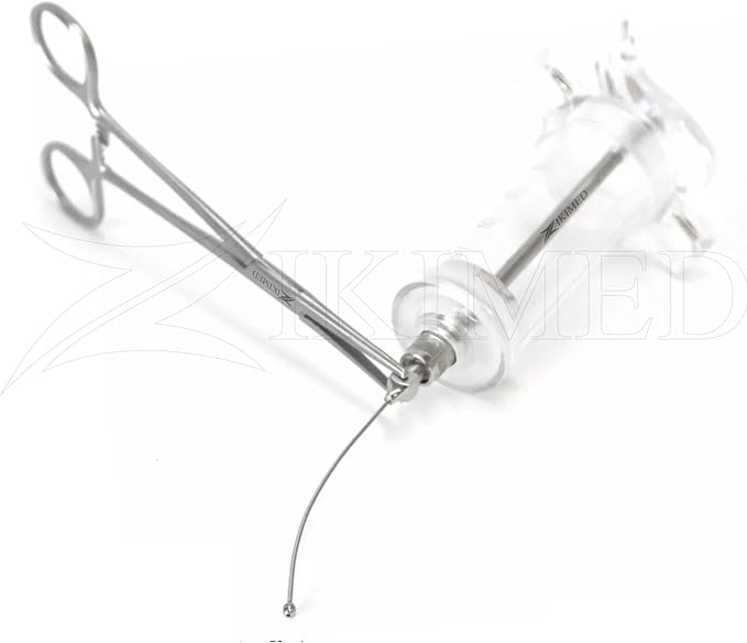 Bird's or Poultry Feeder Syringe, 2-Needle & Forceps Stainless Steel 4-Piece Kit Fer All Bird's