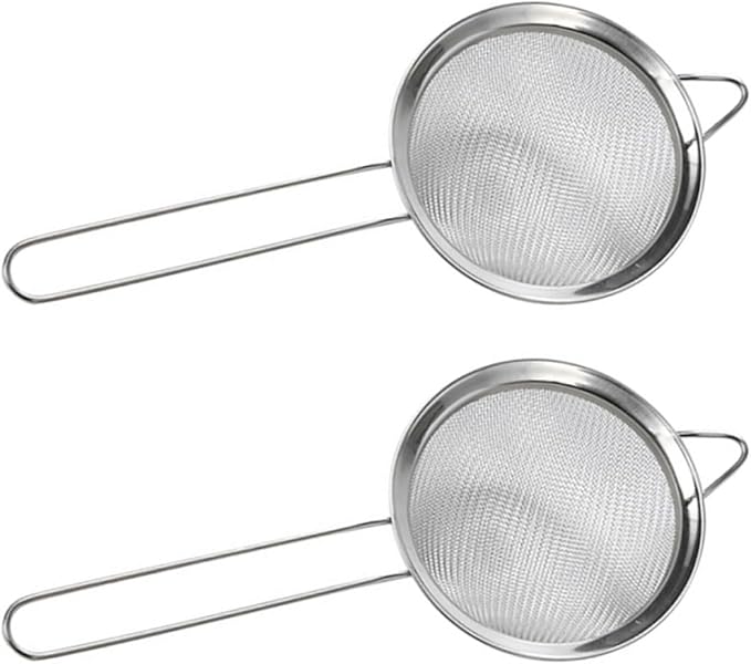 Reptiles Dung Filtering Shovel and Lizard Sand Shovel 2pcs Metal Mesh Scoop for Terrarium Pet Box Excrement Removal Tool