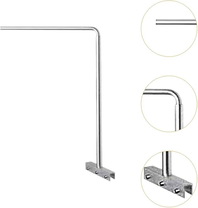Baoblaze Tank Light Rack Reptile Lamp Stand Lightweight Stylish Chandelier Accessory Turtle Tank Light Stand