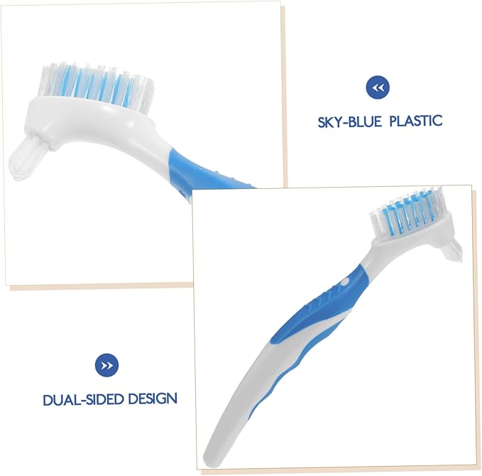 BESPORTBLE 2pcs Turtle Shell Cleaning Brush Multi-Functional Mud Remover for Aquatic Tortoise Shell Flexible Double-Headed Design for Easy Use and Care