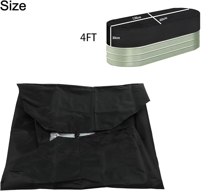Cold Plunge Tub Cover for Farm Heavy Duty and Waterproof, Protects Against Environmental Factors (120 * 60 * 30cm)