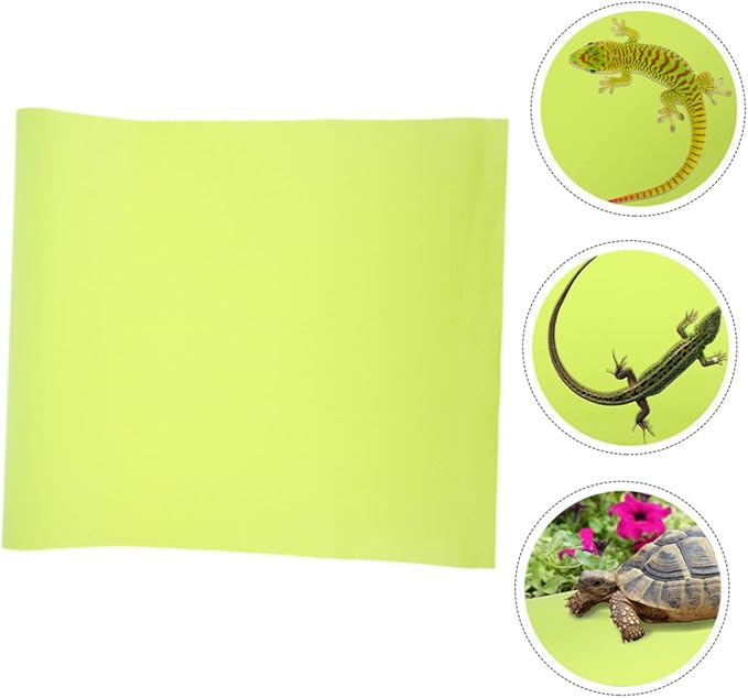 COLLBATH Reptile Enclosure Carpet Eva Material Bedding for Terrarium Leopard Gecko Accessories Lizard Lounger