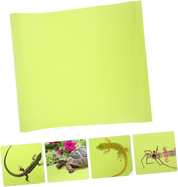 UKCOCO Large Reptile Carpet Mat for Bearded Dragon Leopard Gecko Lizard Snake Tortoise Non-Toxic Substrate Bedding for Reptile Terrarium Accessories