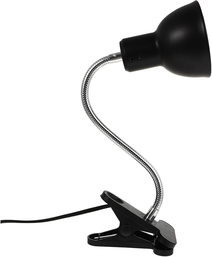 Adjustable Reptile Heat Lamp Shade for Tortoises Wide Neck and Switch ?€? Sunburn Light Rack for Reptiles for Basking and Heating