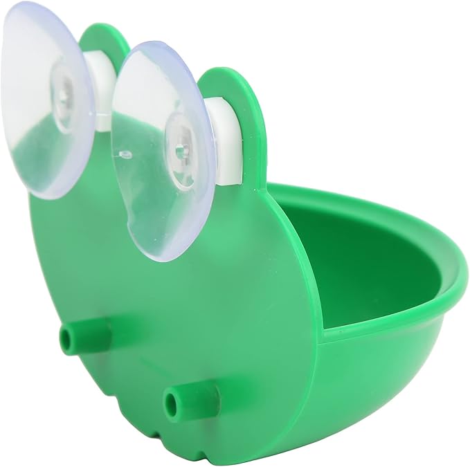 HEEPDD Safer Amphibian Water, Soap Holder for Frogs and Geckos, 3.2 X 5 X 3.8 Inches for Habitats Safer Amphibian Water, Plastic Bathroom Nan Crawler Supplies