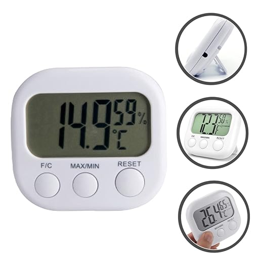 Happyyami 2pcs Digital Aquarium Tank Thermometer Instant Read for Fish Tanks Thermometer for Home Office Schools