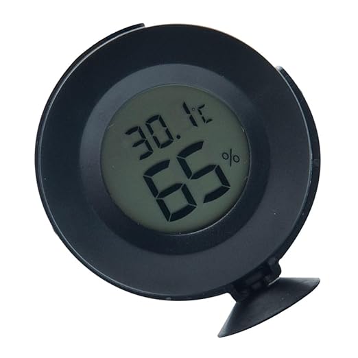 3 Pcs Reptiles Mini Monitor Indoor for Home Digital Temperature Monitor Humidity Reptile Gauge Digitathermometer Digital Humidity Meter LCD Humidity Monitor/2228