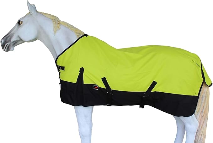 CHALLENGER 82" 1200D Turnout Lightweight Rain Horse Winter Blanket Sheet 3EE05LG