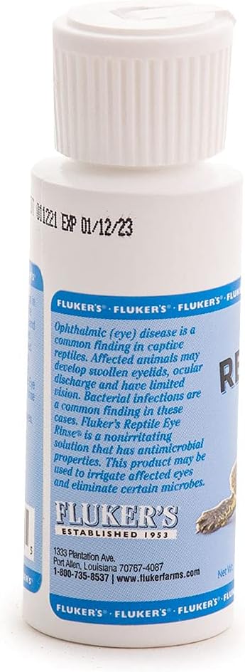 Fluker's Repta Rinse, Reptile Eye Wash, 2 oz