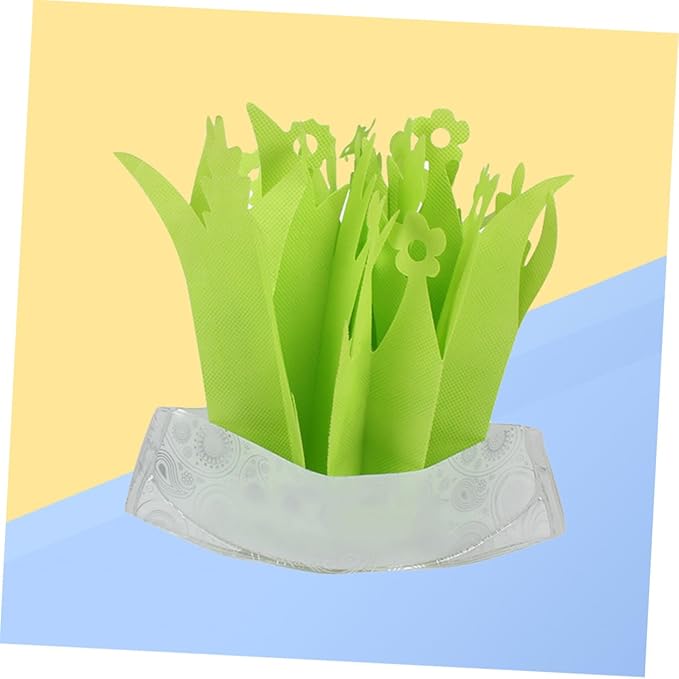 COLLBATH Reptile Box Air Fresher Humidifier Artificial Plant Leaves Easy to Use