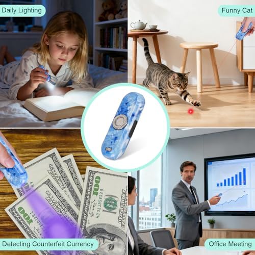 TBTeek Cat Toy, Finger Rotatable, 3 Modes, 5 Fun Patterns - Image 6