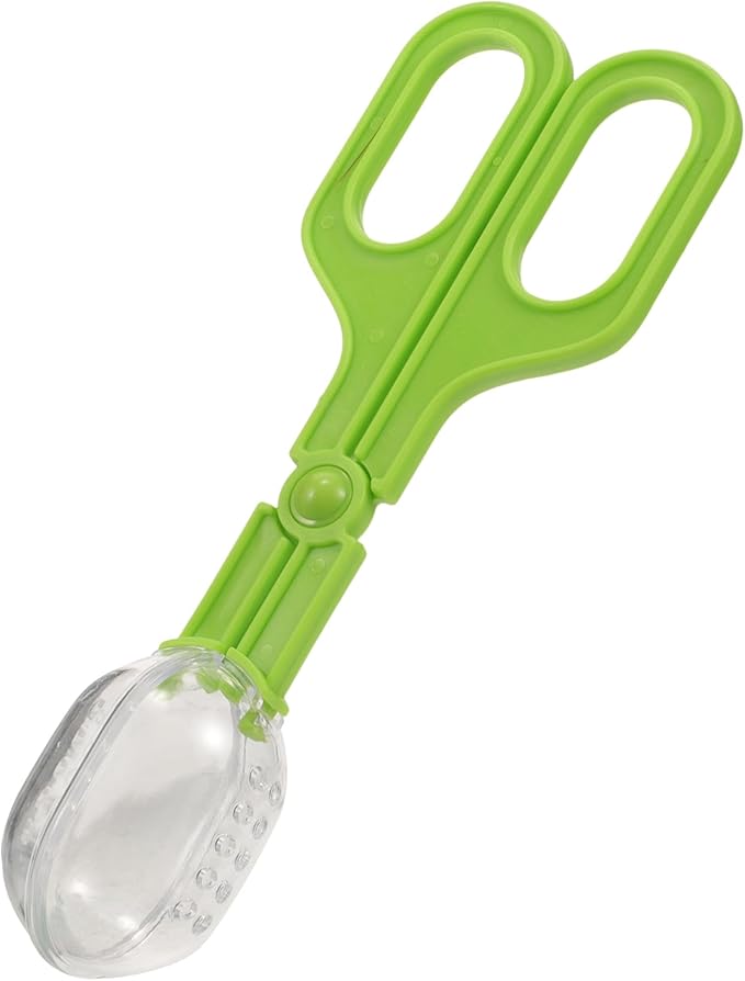 YARNOW Aquarium Cleaning Clip Reptile Feeding Tool Plastic Scoop for Terrarium Maintenance