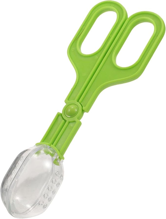 YARNOW Aquarium Cleaning Clip Reptile Feeding Tool Plastic Scoop for Terrarium Maintenance