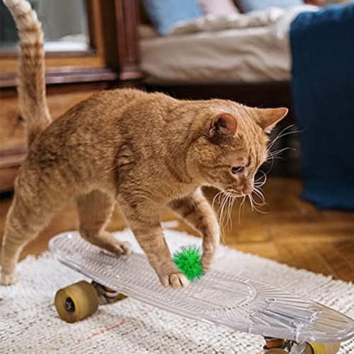 PET SHOW 20 Pack Cat Toys Sparkle Ball 1.77inch for Indoor Cats Kitten - Image 7