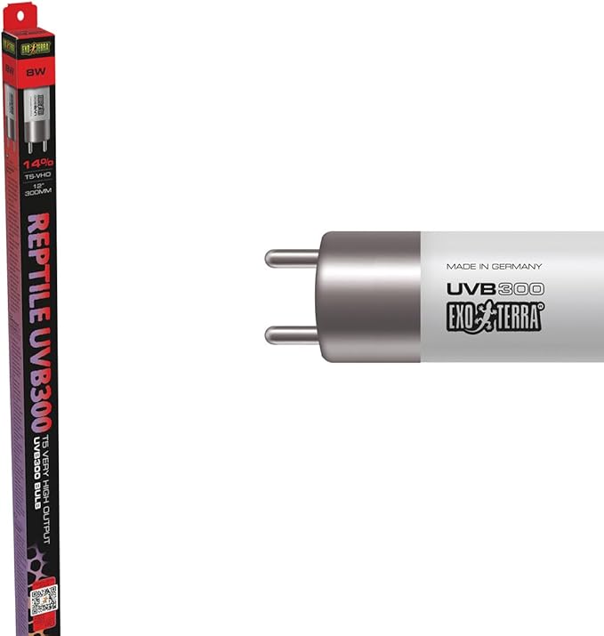 Exo Terra Reptile T5 High Power UVB300 Lamp 8W