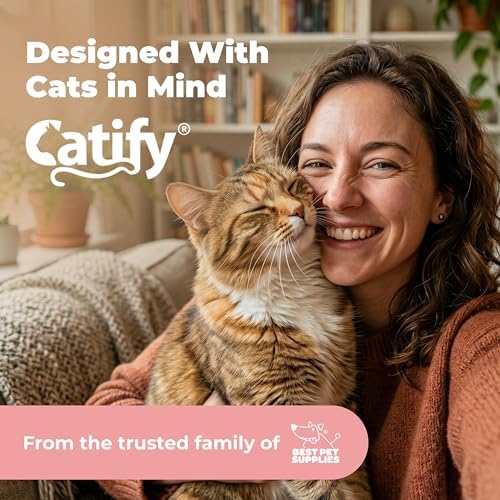 Best Pet Supplies Catify Cat Scratching Post - Beige H: 33" - Image 7
