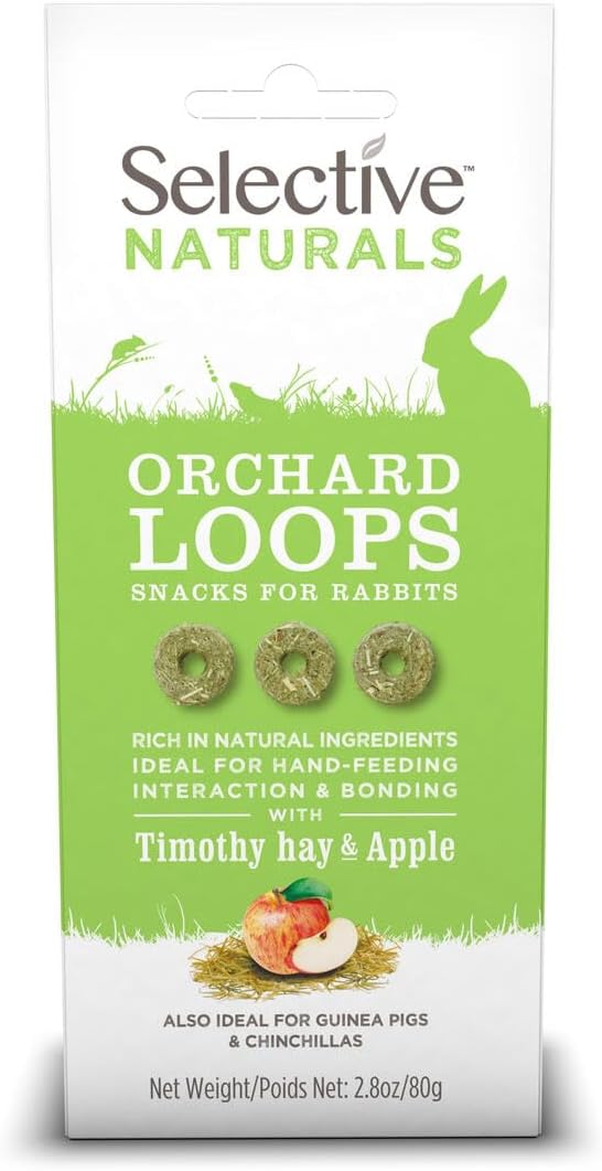 Selective Naturals Orchard Loops with Timothy Hay & Apple (Pack of 4)