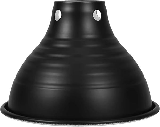 Gralara Reptile Dome Lamp Cover Lampshade, Easy to Install, Light Shade Replace Parts for Reptile Terrarium, Turtles, Bearded Dragon, 5.5in
