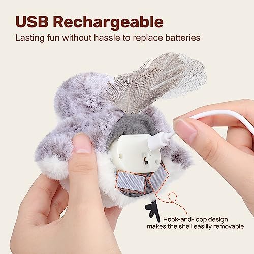 Potaroma Cat Toys 2 Pcs Flapping Sandpiper Pair-Mate - Image 4
