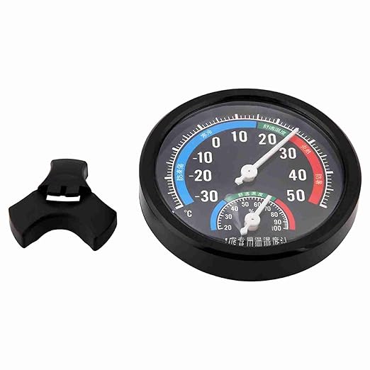 Pongnas 2-in- Reptile Hygrometer for Tortoise and Spider Terrariums - Accurate, Compact, and UserFriendly