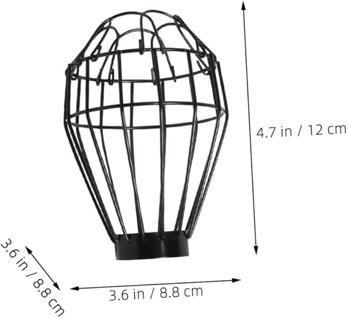 OUNONA 1set Reptile Lamp Guard Scalding Lampshade for Pet Cages Safe Installation for Boxes Tanks Compact Protective Design 2pcs